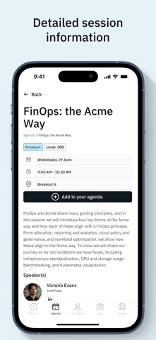 FinOps X Agenda Screenshot 2 of 3