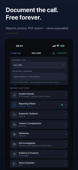 OnScene: Police Field Guide screenshot 3