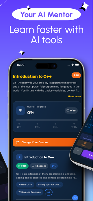 Learn C++: Code & Practice Screenshot 2 of 7
