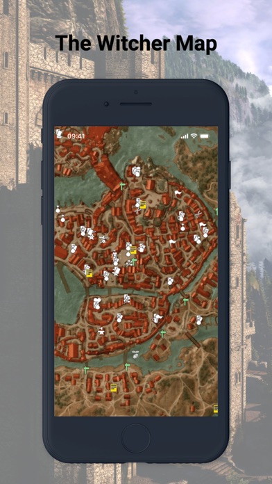 The Witcher 3 Map & Companion iPhone screenshot 1 - Utilities app