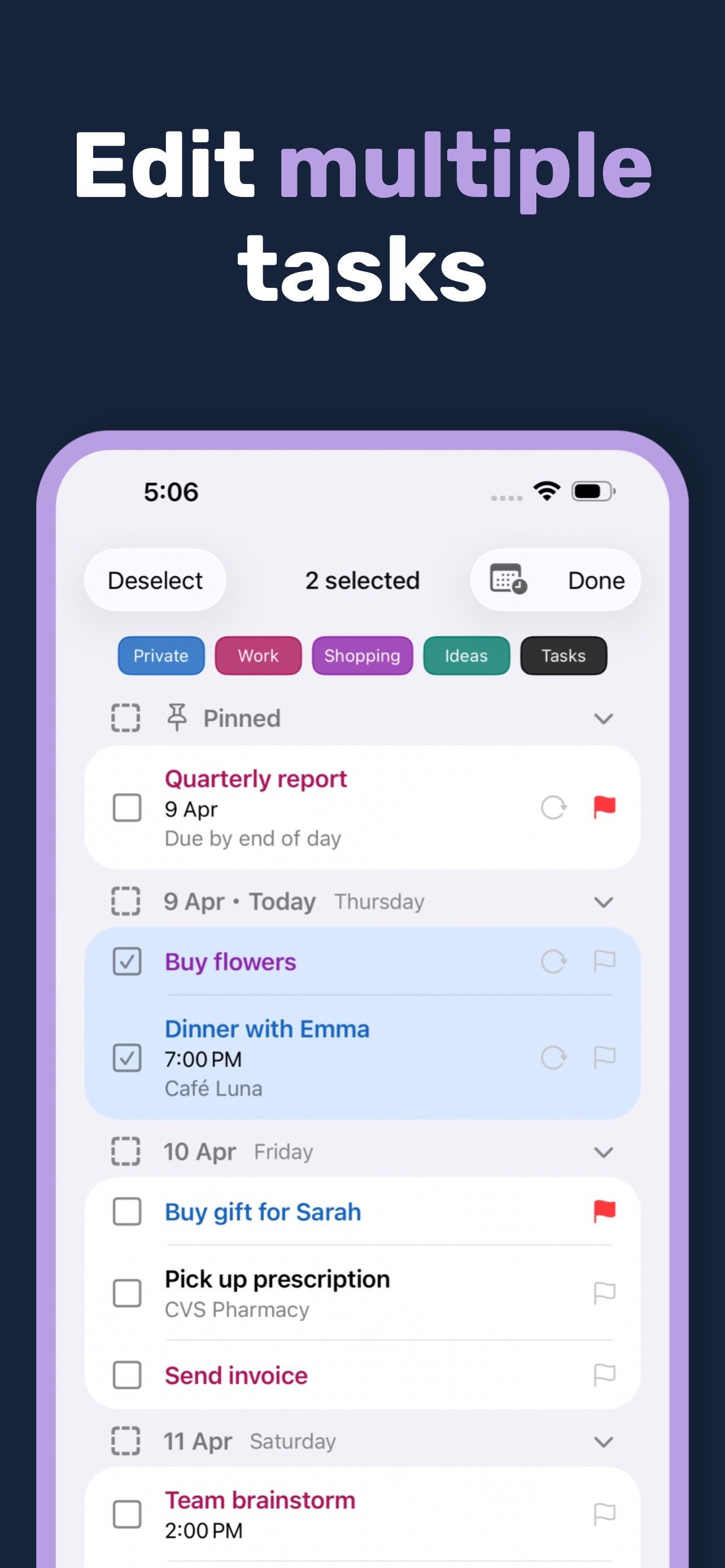 Todino: Tasks & Daily Planner