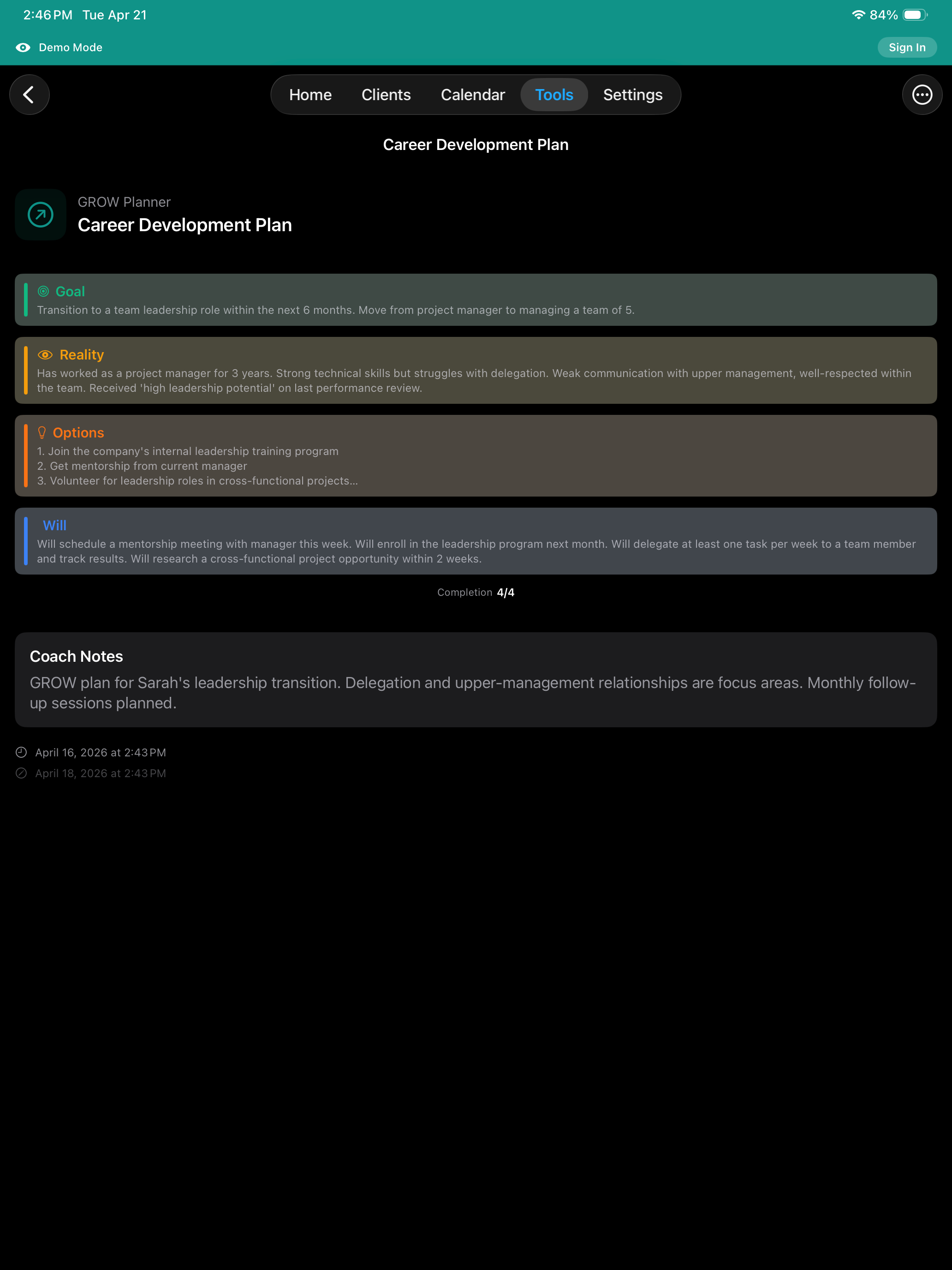 Coachium screenshot 14