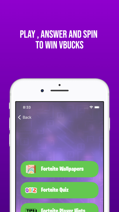 Vbucks & Quiz for Fortnite Screenshot
