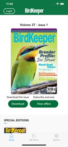 Australian BirdKeeper Magazine screenshot #1 for iPhone