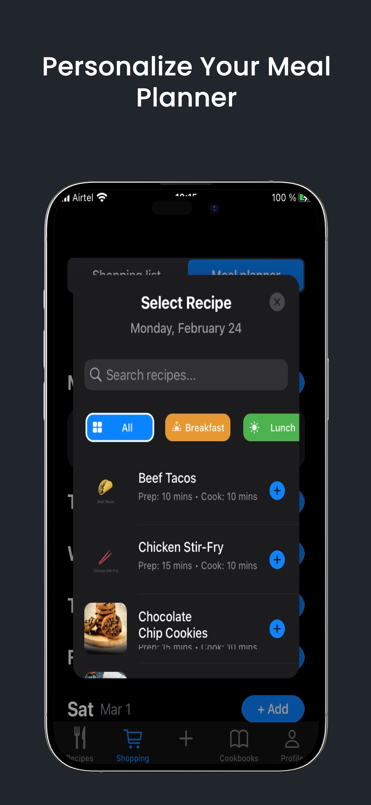 Recipe Book : Plan & Organize screenshot 8