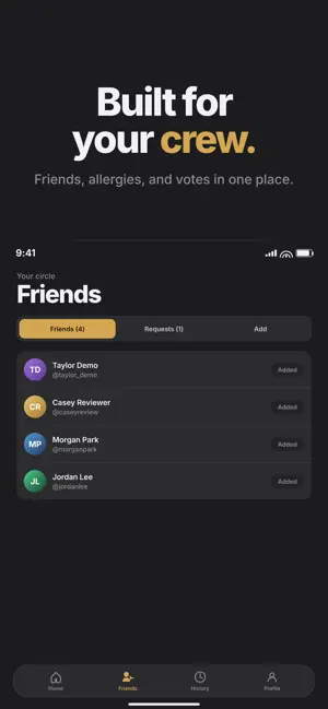ChowVote screenshot 2