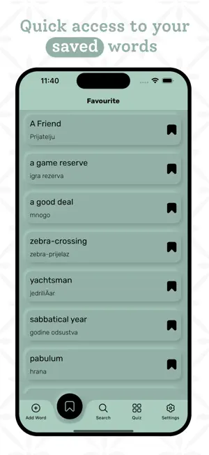 Bosnian | Bosnian Dictionary screenshot 4