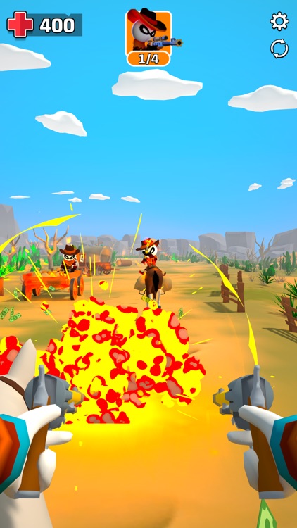 Cowboy sniper: Western gun screenshot-3