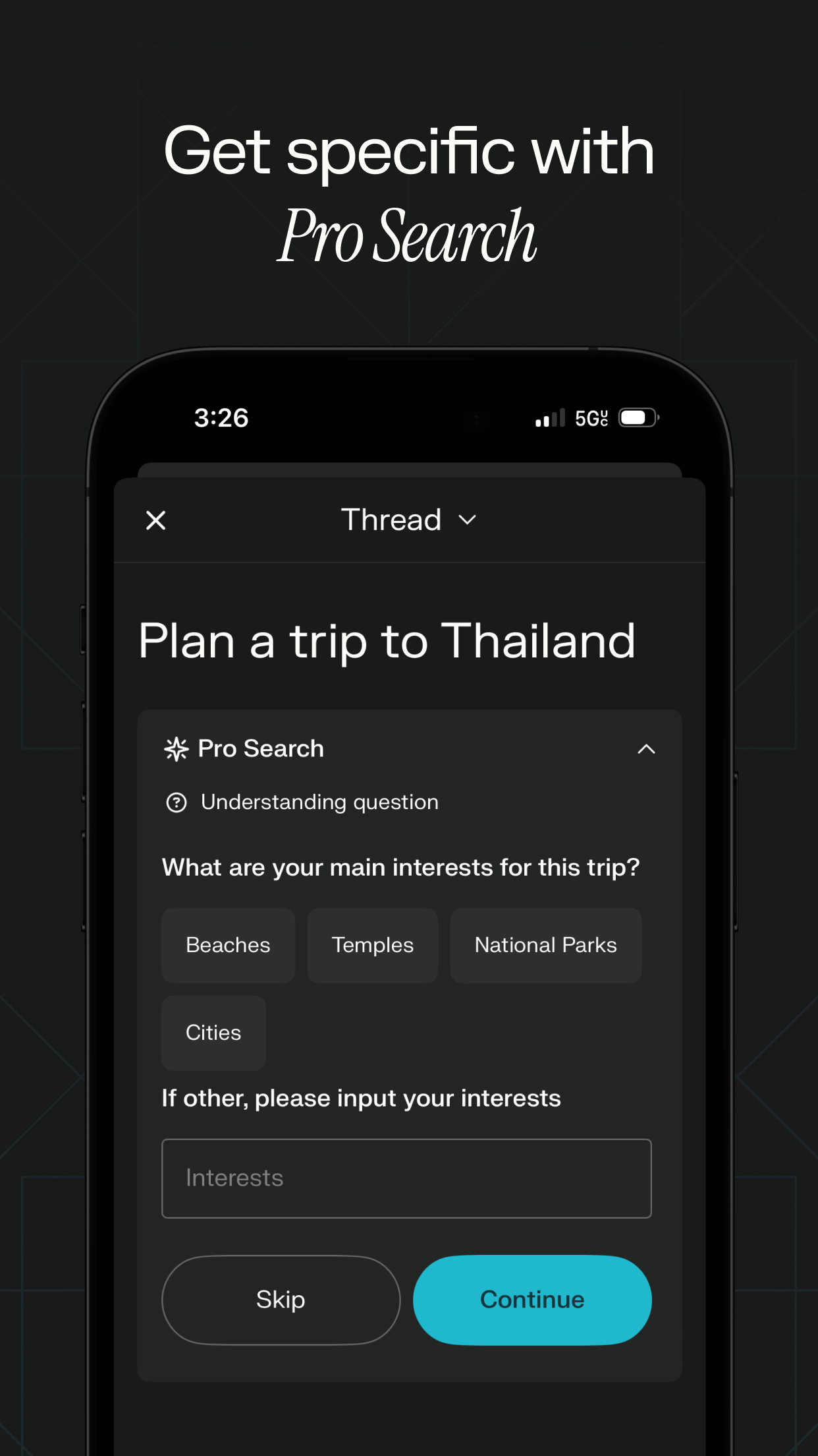 Perplexity - AI Search & Chat screenshot 4