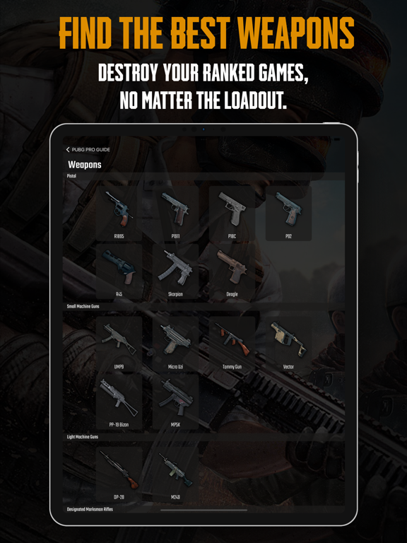 Guide & Stat for PUBG NewState iPad screenshot 8 - Entertainment app