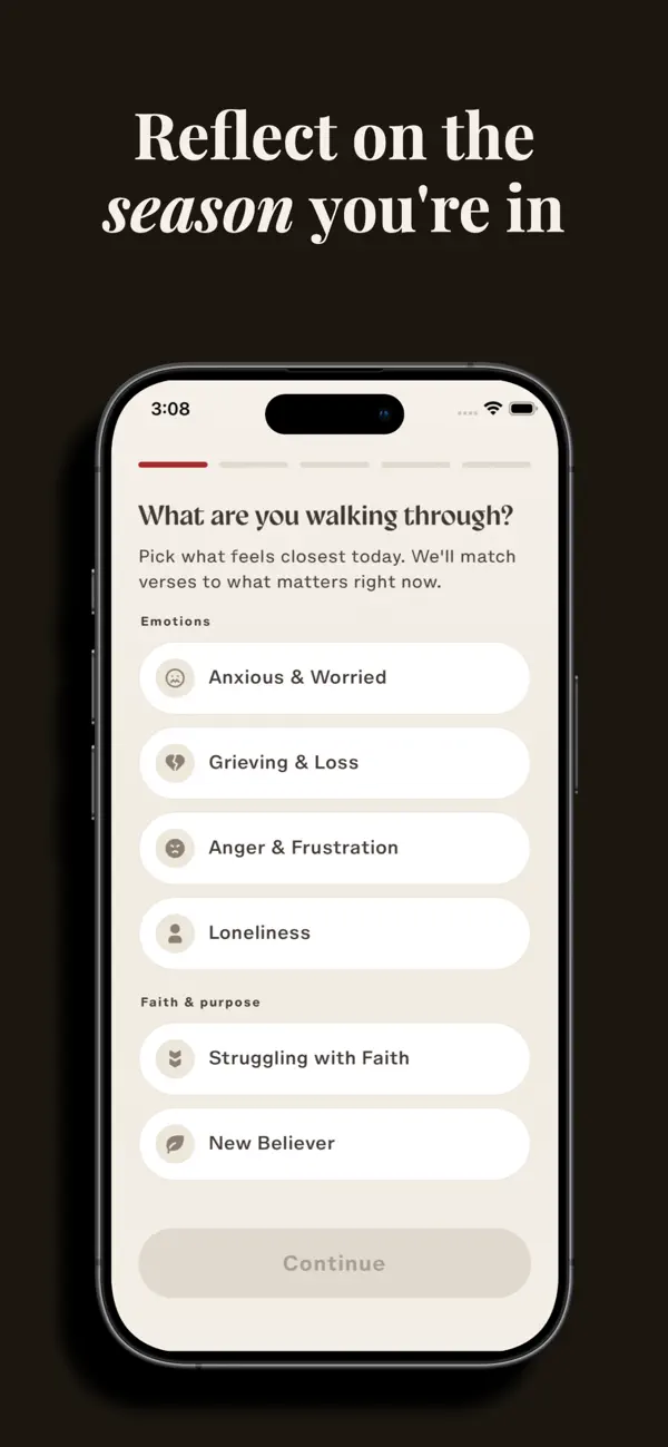 Screenshot #2 pour Selah: Daily Bible Reflection
