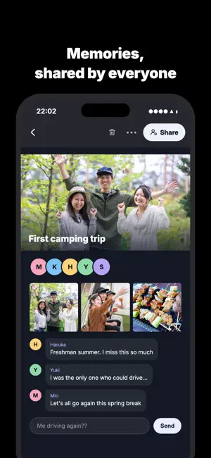 Emodori: Shared Photo Albums screenshot 1
