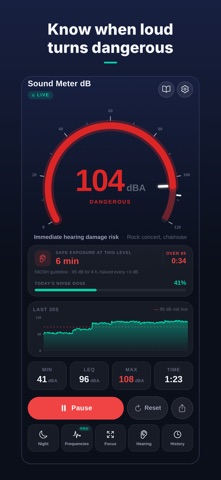 Sound Meter dB Screenshot 3 of 10