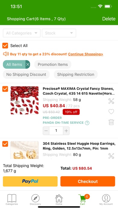 Pandahall  Beads iPhone screenshot 8 - Entertainment app