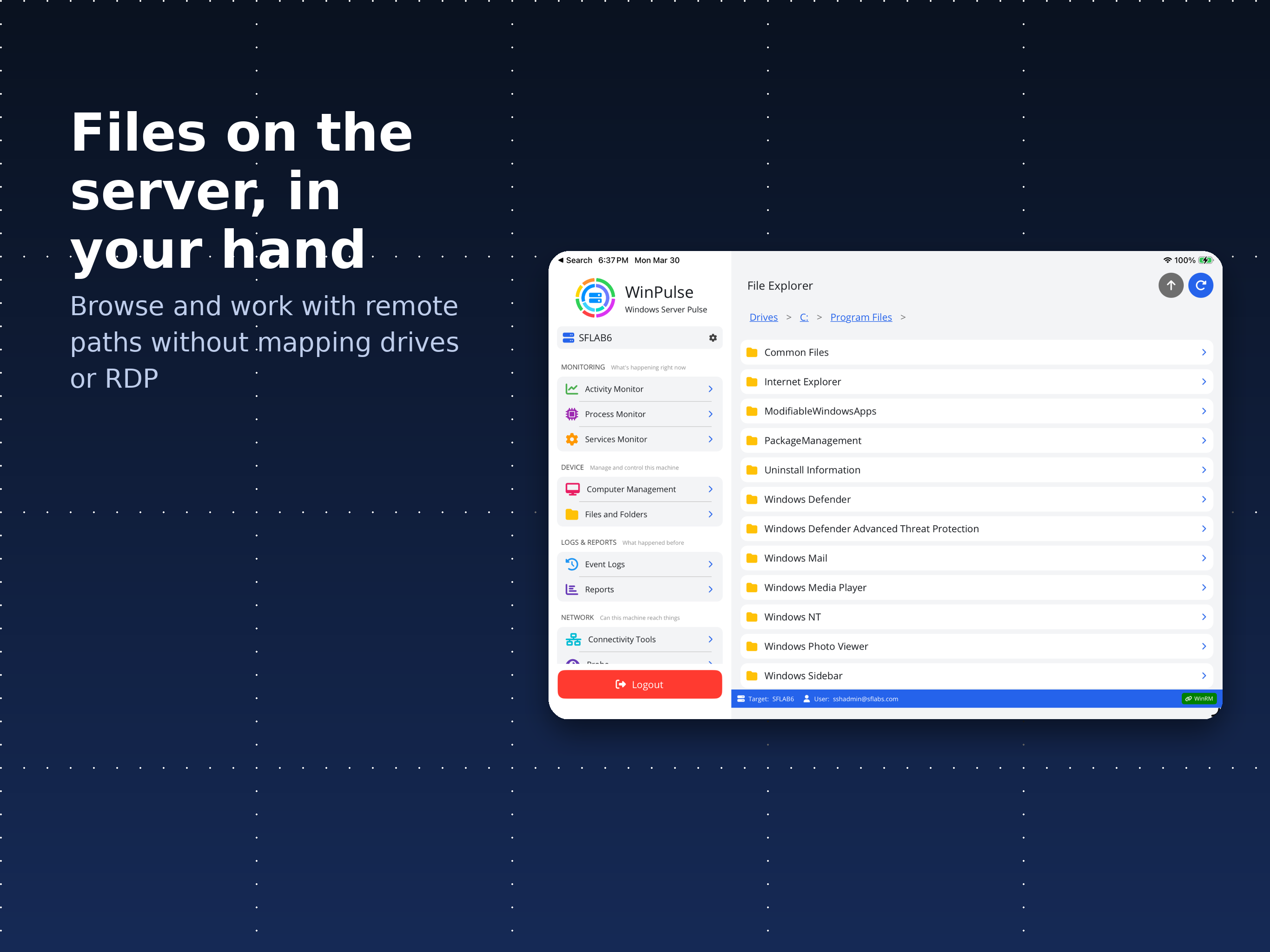 WinPulse – Windows Admin