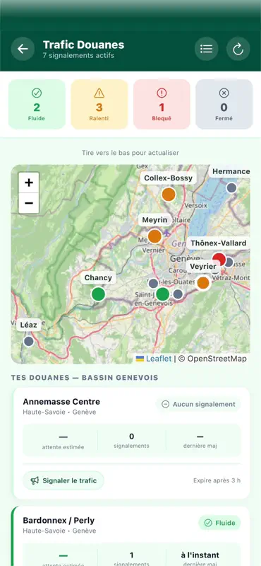Border - Frontaliers Suisse screenshot 1 of 4