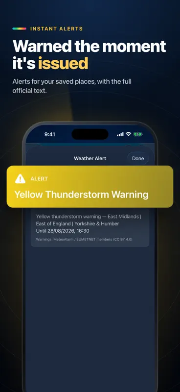 Radar Lluvia & el Tiempo screenshot 6 of 8