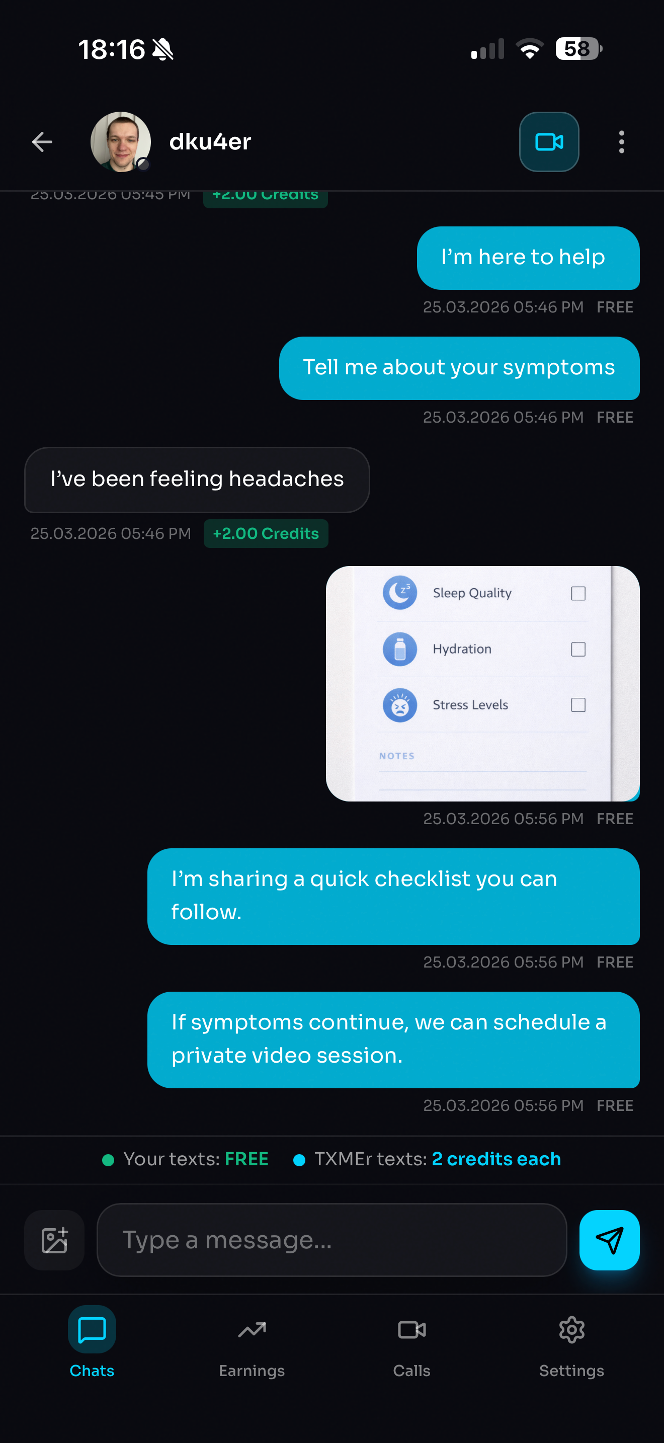 TXME: Secure Messaging screenshot 3
