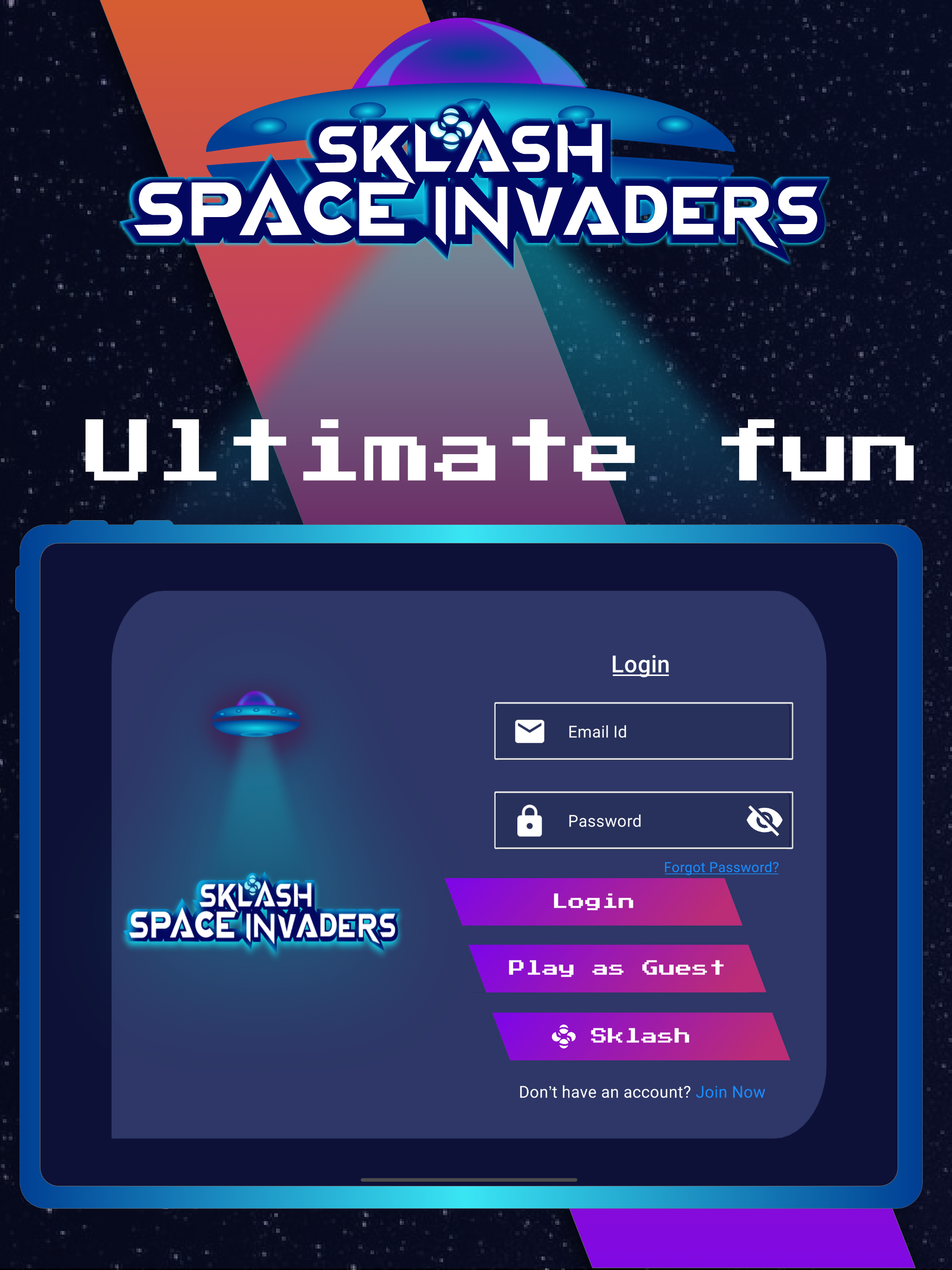Sklash Space Invaders screenshot 8