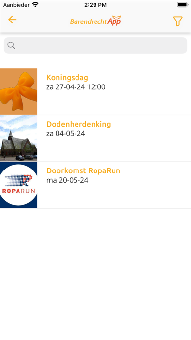 De BarendrechtApp Screenshot