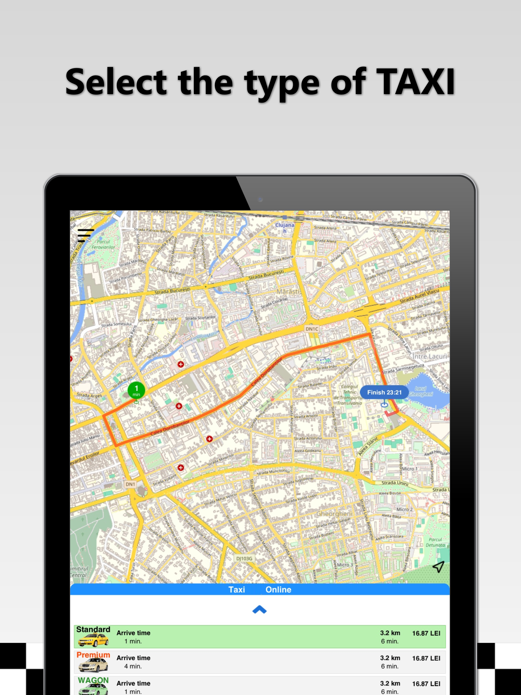 Online TAXI Baia Mare