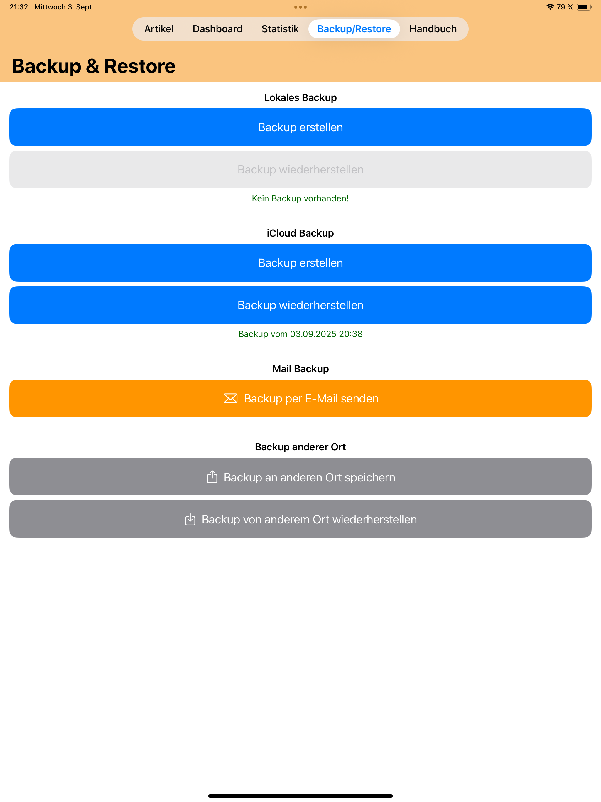 HB-Inventar screenshot 19