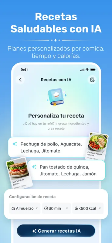 WiseMeal: Contador de Calorías screenshot 6 of 9