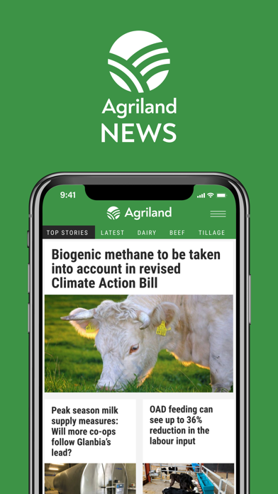 Agriland News Screenshot