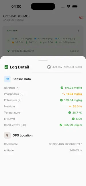 Soil Scanner One screenshot 2