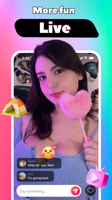 Byoliv - Live Chat，Video Screenshot