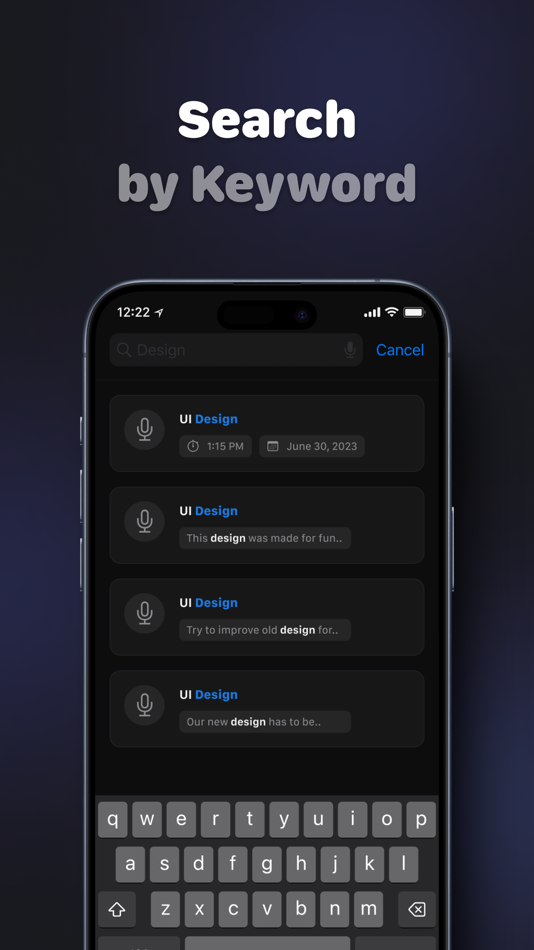 #6. AI Live Transcribe: Voice Memo (iOS) 由: Hanna Raita
