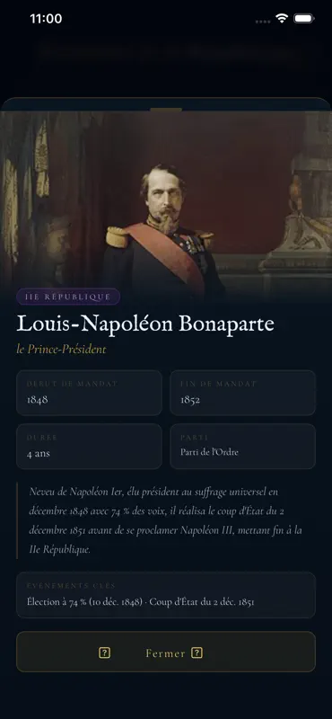 Présidents Français screenshot 2 of 3