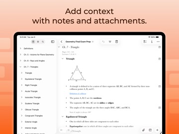 OmniOutliner 6 iPad screenshot
