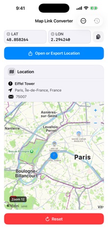 Map Switch: Map Link Converter Screenshot 2 of 4