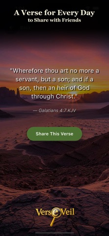Verse Veil: Bible Word Search iPhone screenshot
