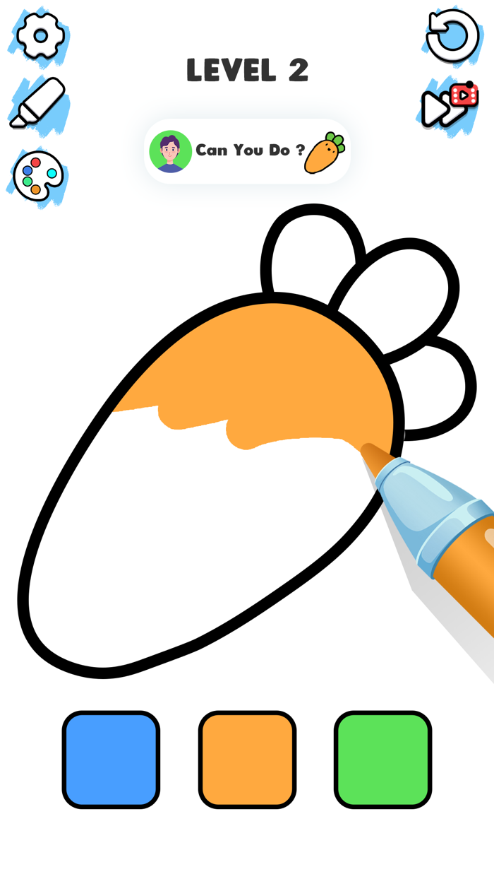 Color ASMR Game Coloring Page