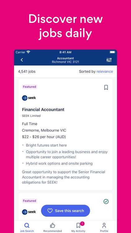 SEEK Jobs - Job Search screenshot-3