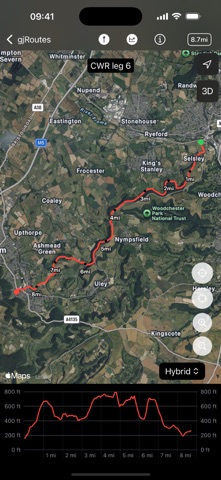 gjRoutes screenshot