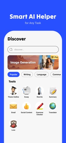 AI Chatting - AI Chatbot iPhone screenshot