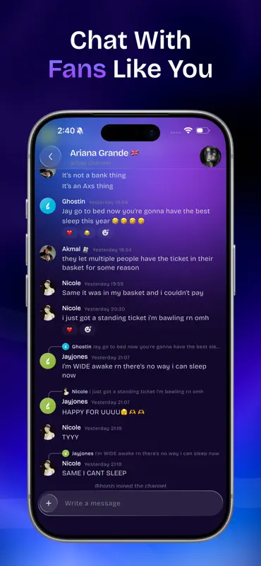 Livit: Concert Fan Community screenshot 5 of 5