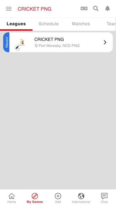 Cricket PNG Live Scores Screenshot