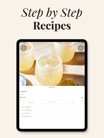 Cocktail Recipes Mixology iPad screenshot