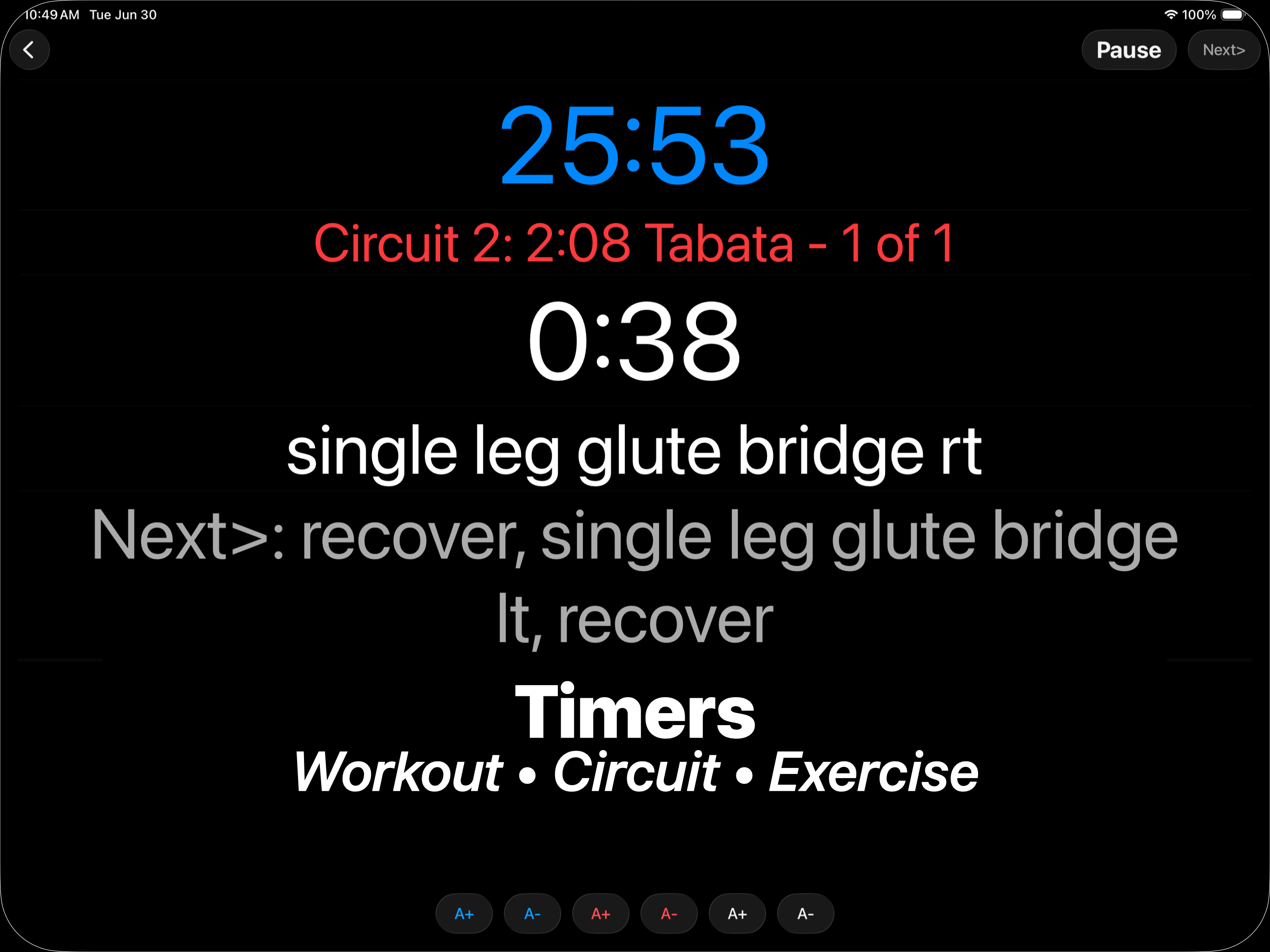 Interval Timer+++ screenshot 10