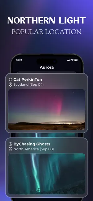 Aurora Forecast & Borealis Map iPhone screenshot 5