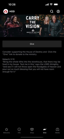 App screenshot