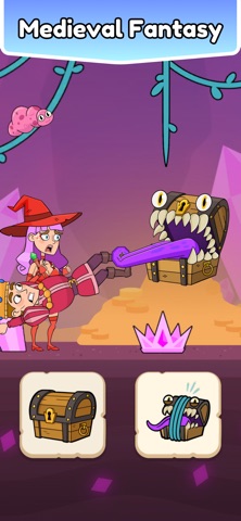 Brain Puzzle: Witch And Prince iPhone screenshot