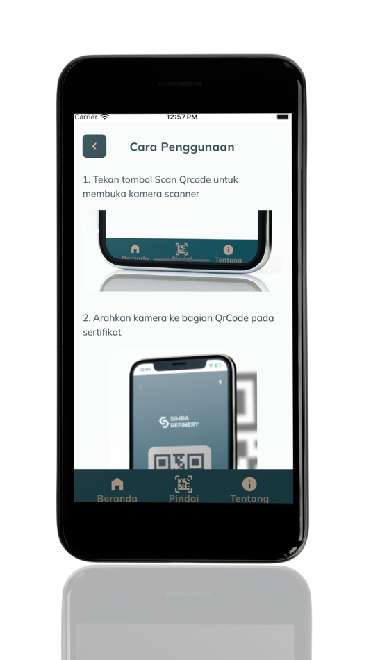 #2. Simba Gold Check (iOS) Podle: PT Simba Jaya Utama