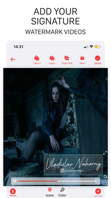 Watermark Photo & Video Screenshot