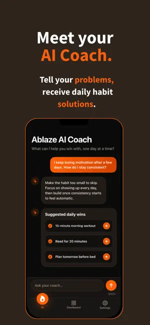 Ablaze: AI Habit Tracker screenshot 3