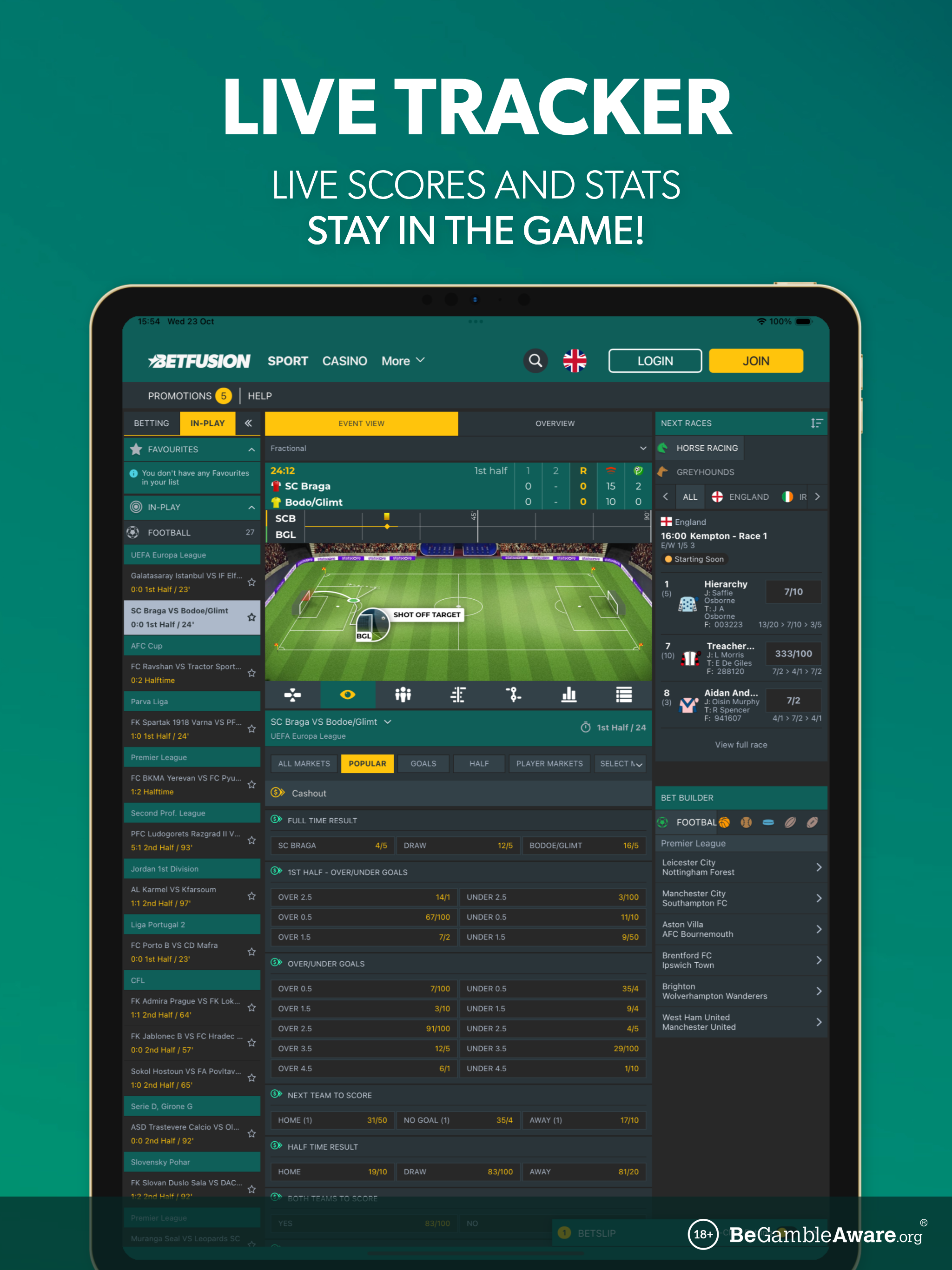 BetFusion: Sports Betting App